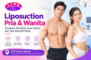 Liposuction pria dan wanita di LIPS Clinic Jakarta untuk membantu membentuk kontur tubuh