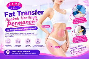 Fat transfer apakah hasilnya permanen di LIPS Clinic Jakarta