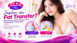 Dokter LIPS Clinic menjelaskan implan dan fat transfer payudara